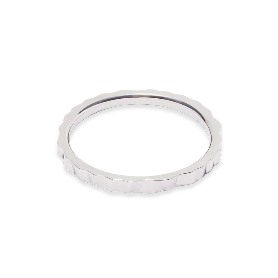 Coeur De Lion Slim Wave Ring