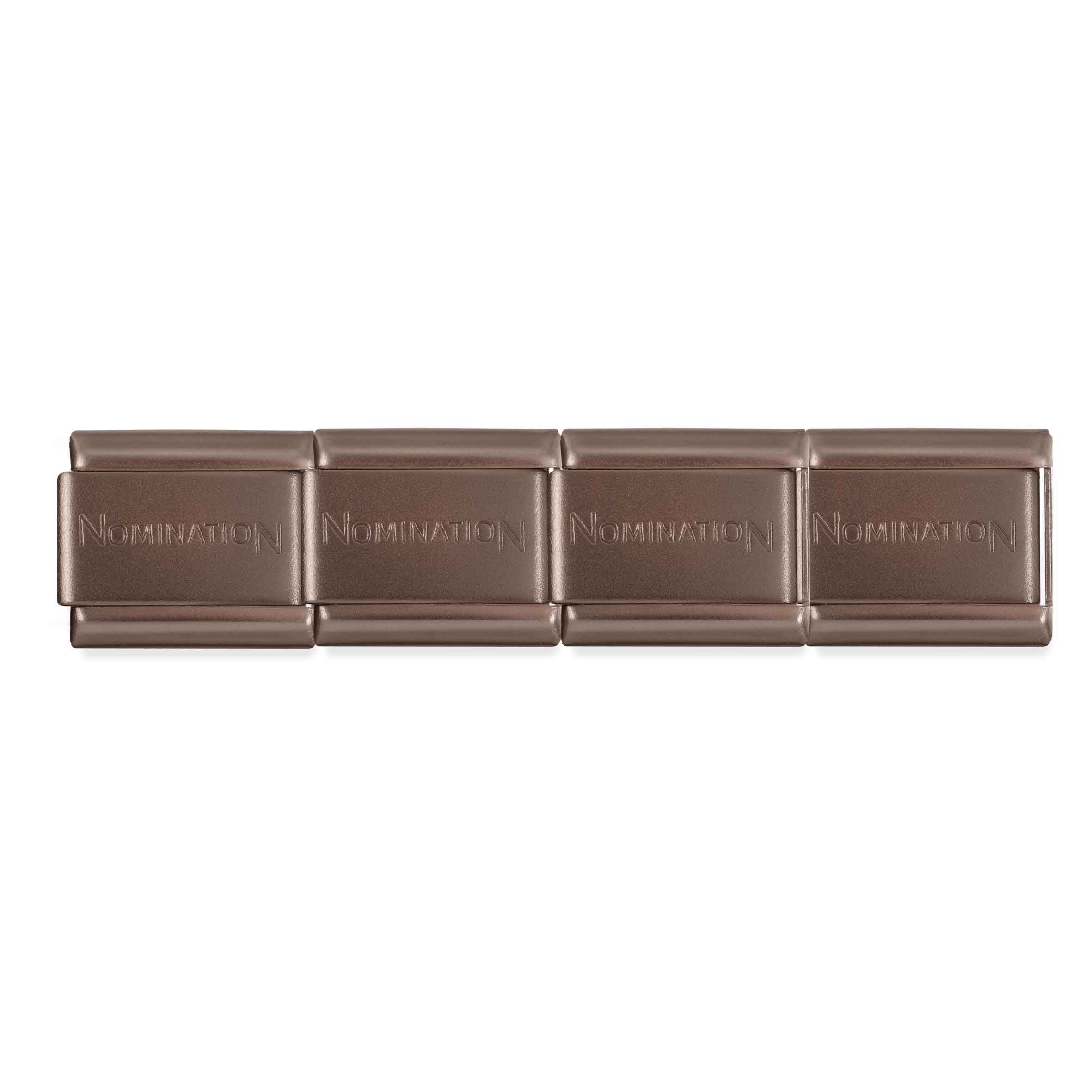 Nomination Classic Chocolate Composable Starter Bracelet