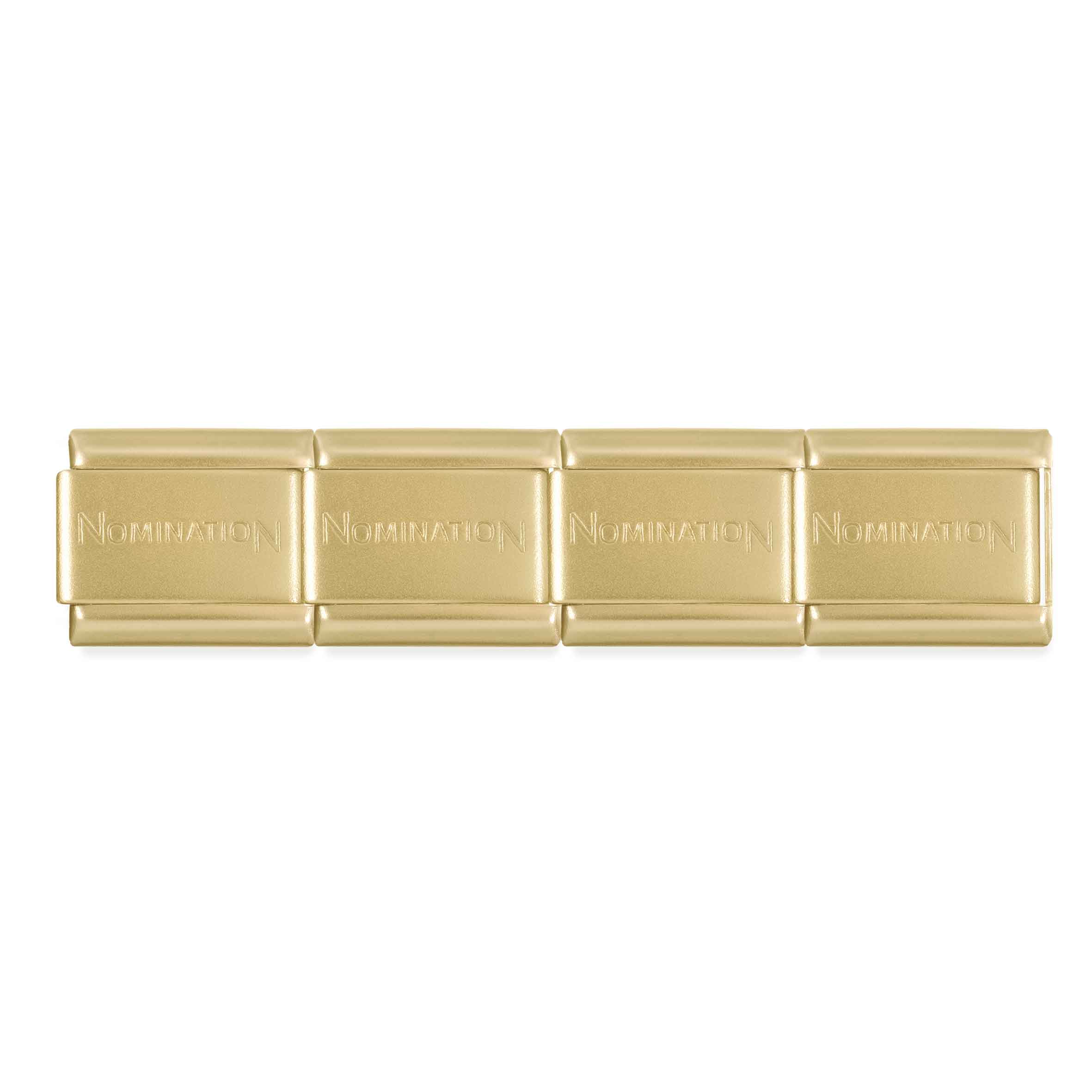 Nomination Classic Matt Gold Plated Composable Starter Bracelet