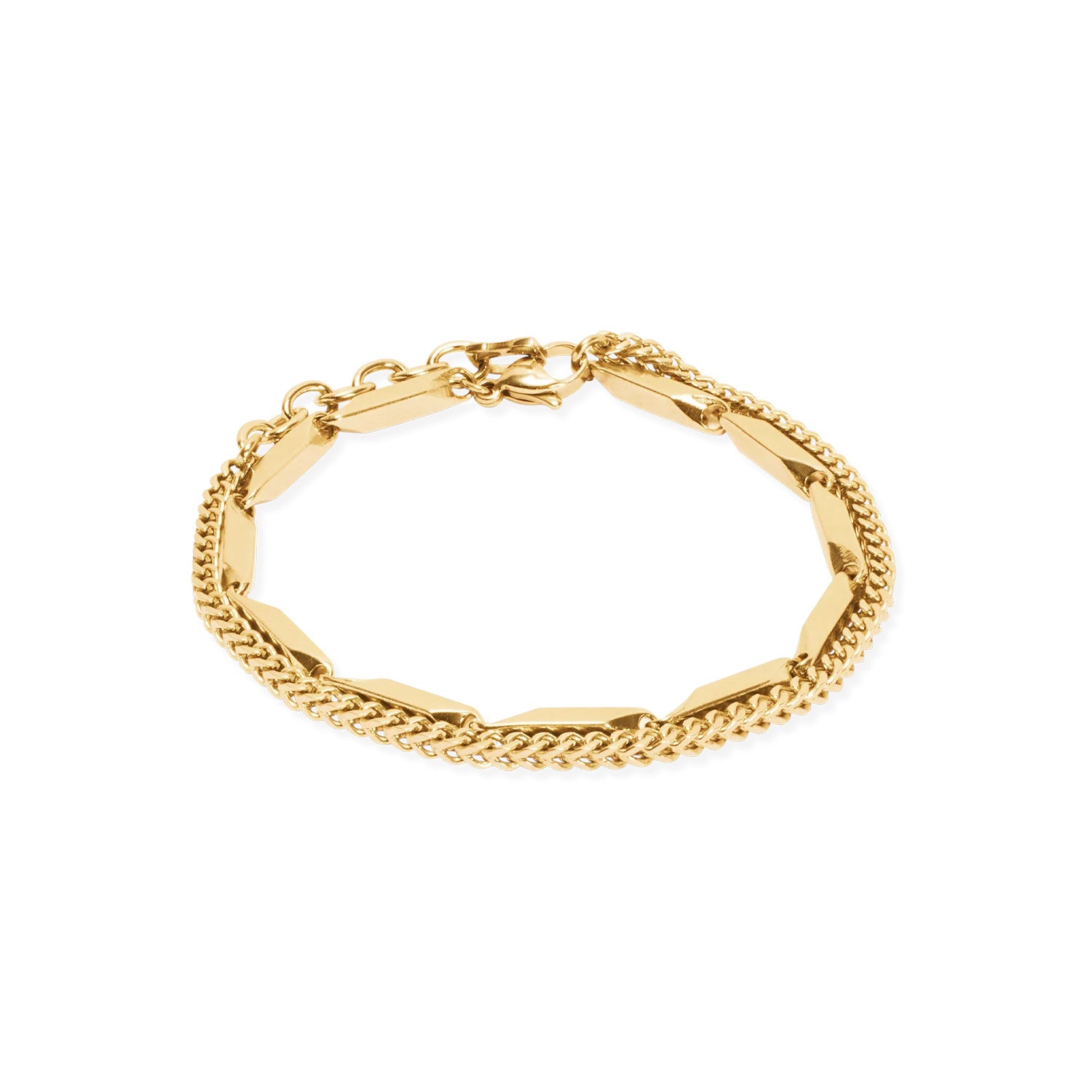 Coeur De Lion Twisted Layers Gold Bracelet
