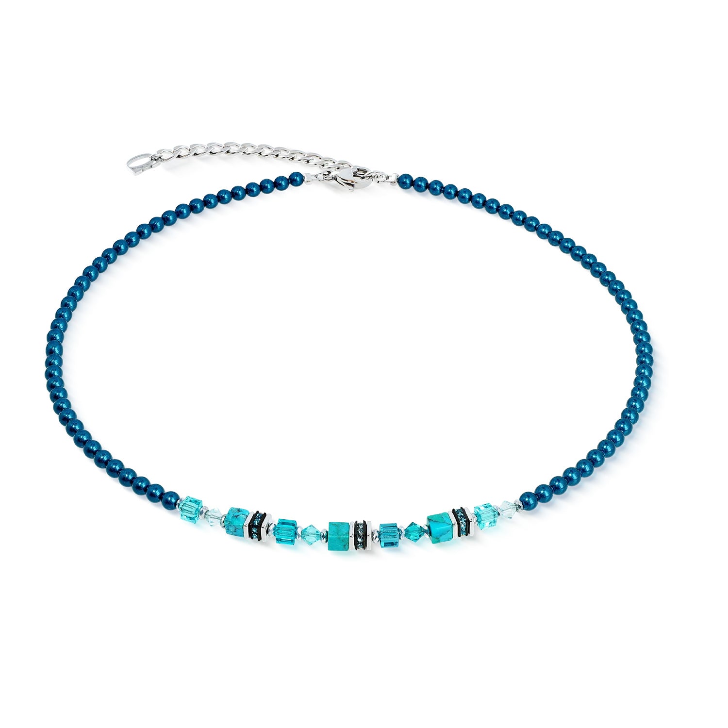 Coeur De Lion Princess Teal Glow Necklace