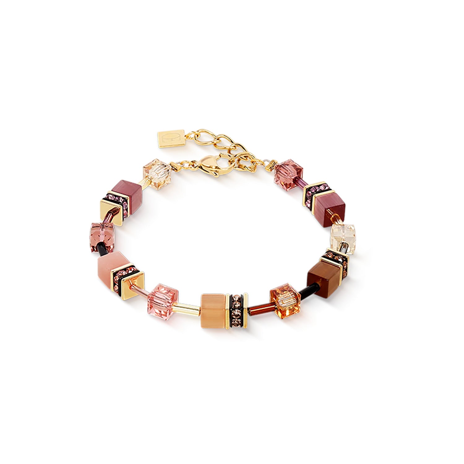 Coeur De Lion GeoCUBE® Iconic Bracelet Gold Blush