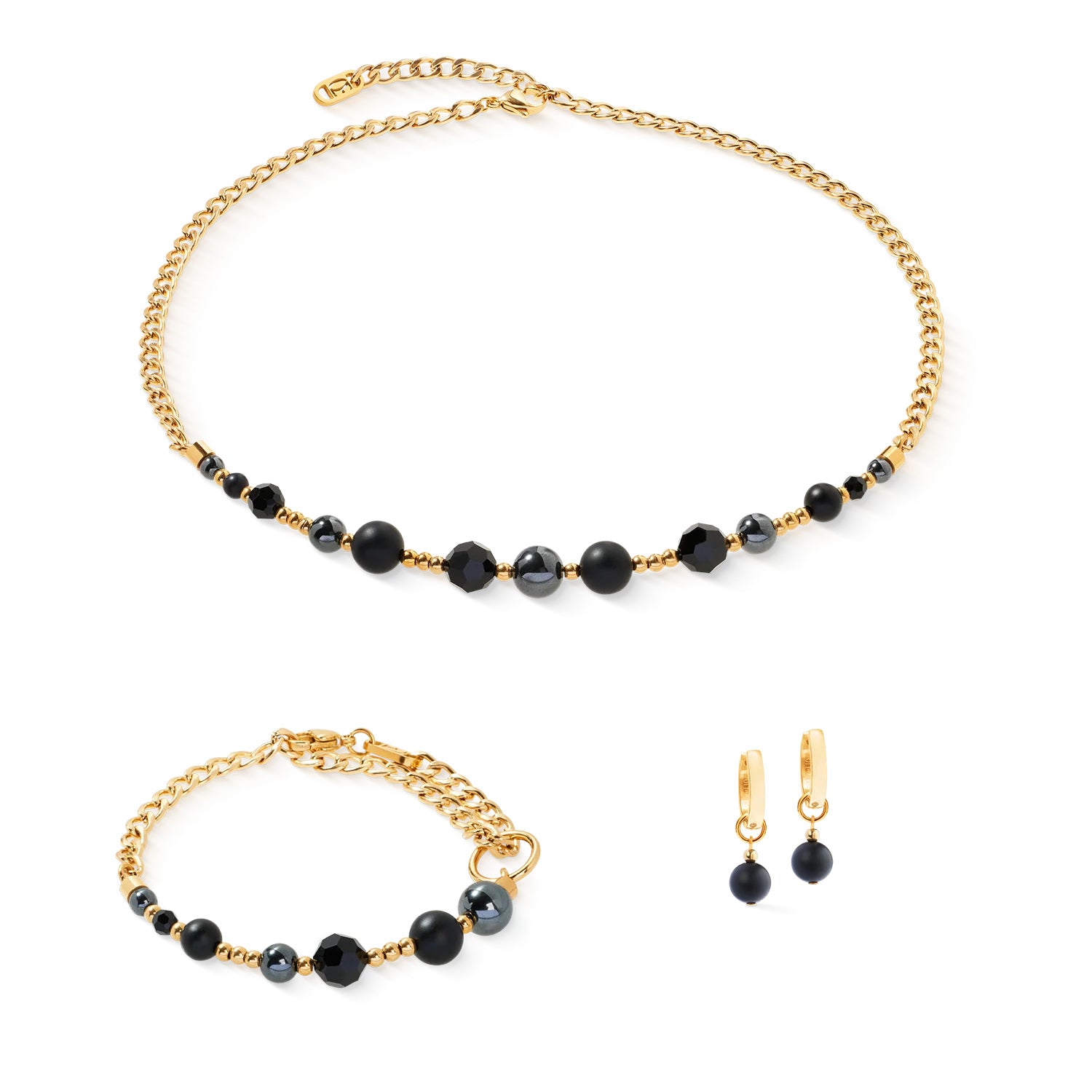 Coeur De Lion Pure Spheres Gold-Black set
