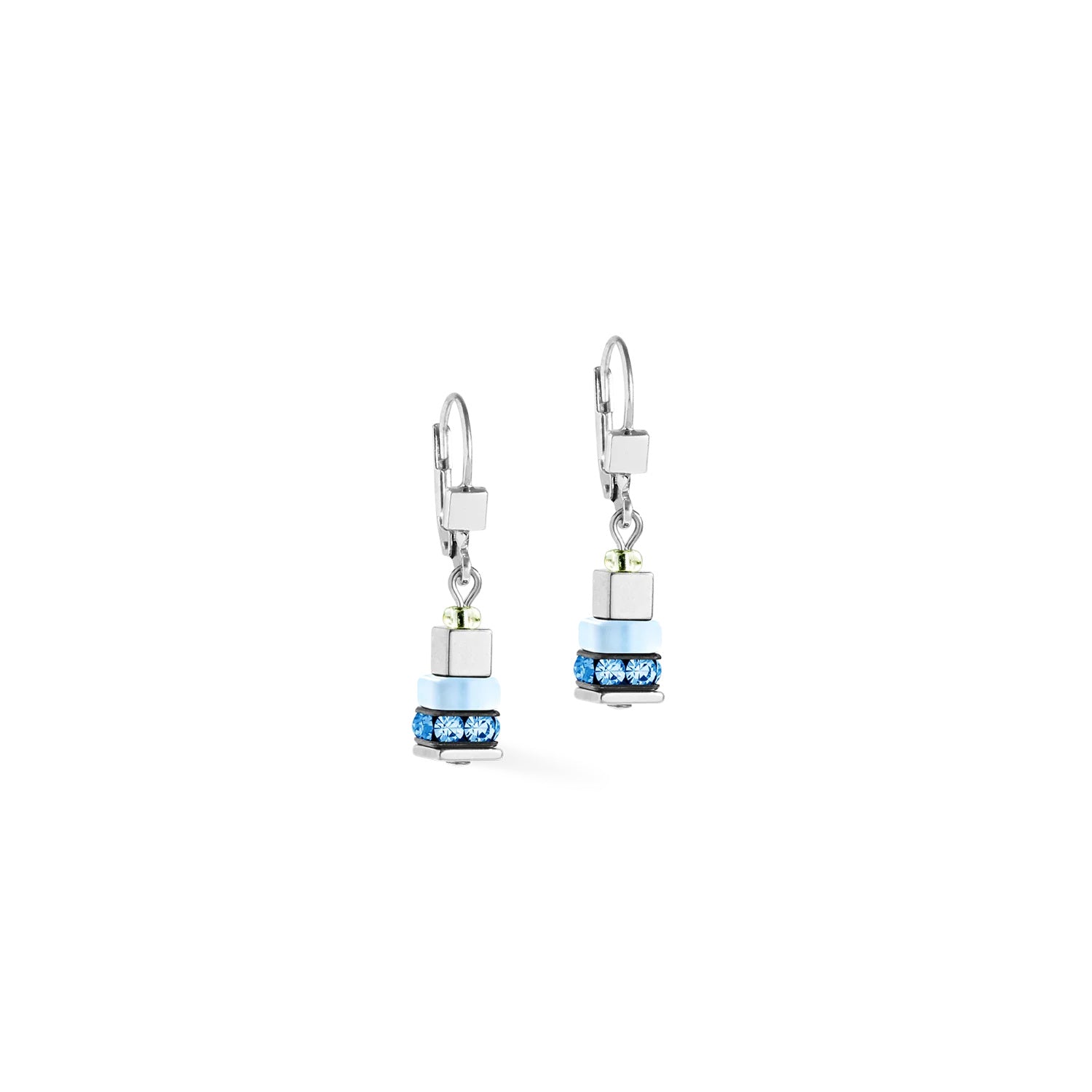 Coeur De Lion Fresh Sorbet Cube Drop Earrings Multi Colour