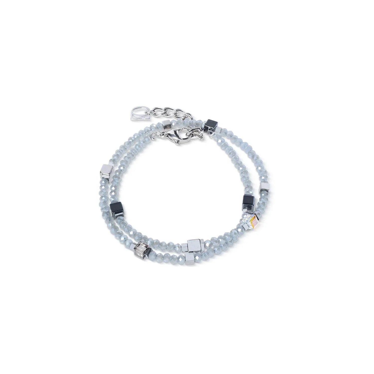 Coeur De Lion Joyful Colours Flex Bracelet Silver-Grey