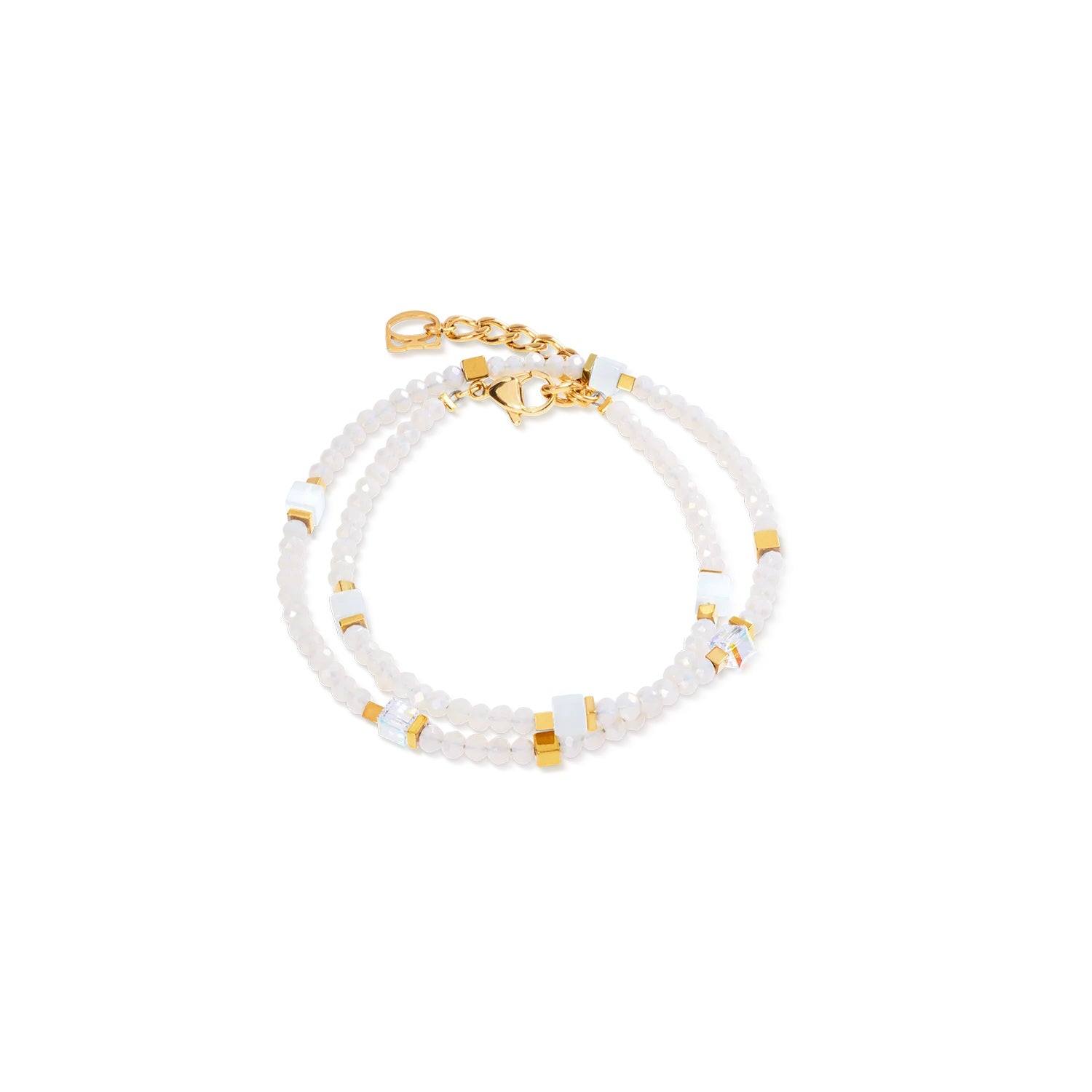 Coeur De Lion Joyful Colours Flex Bracelet White-Gold