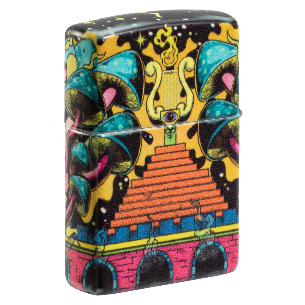 Zippo Glow in the Dark Skull Design Lighter