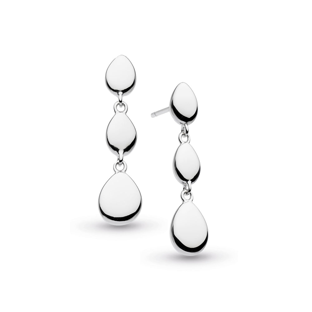 Kit Heath Coast Triple Pebble Drop Earring