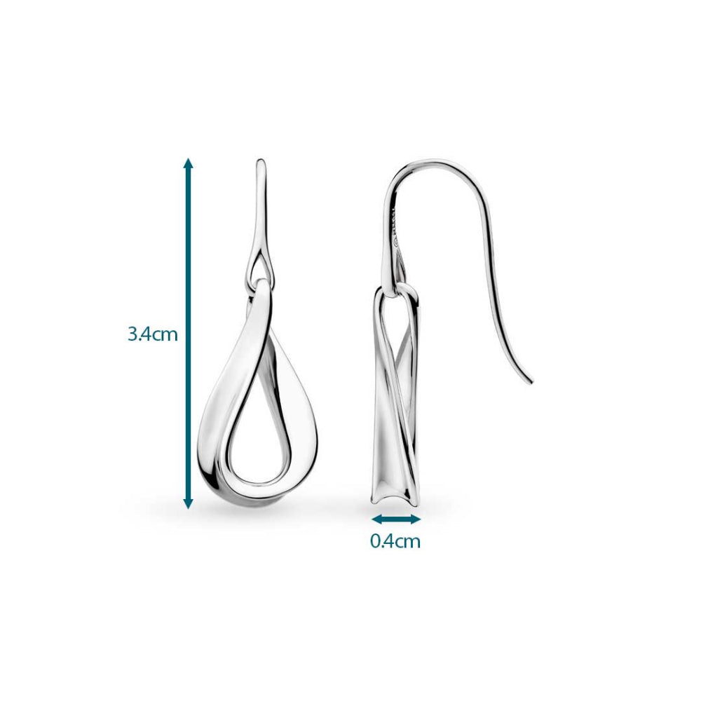 Kit Heath Serenity Loop Drop Earring size