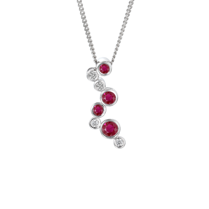 Amore Rhapsody Ruby & Diamond Pendant 6124WD/R