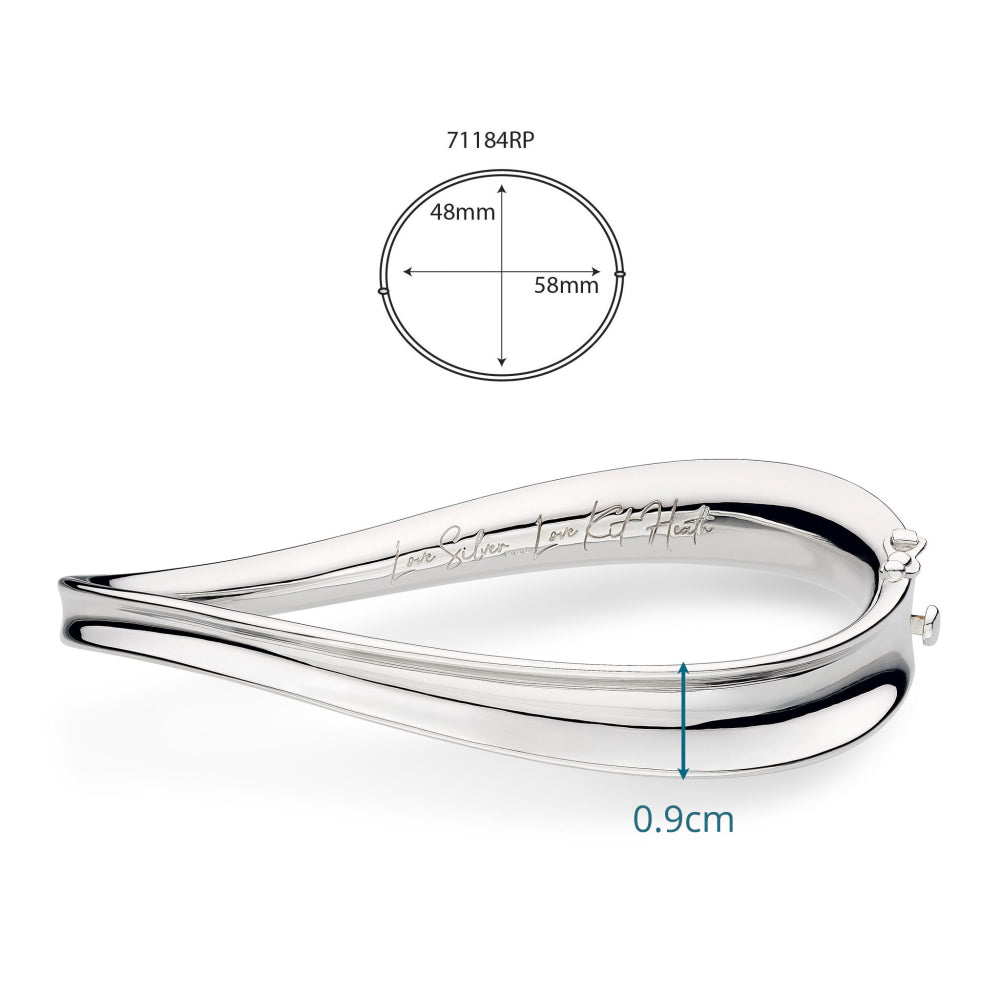 Kit Heath Serenity Hinged Bangle size