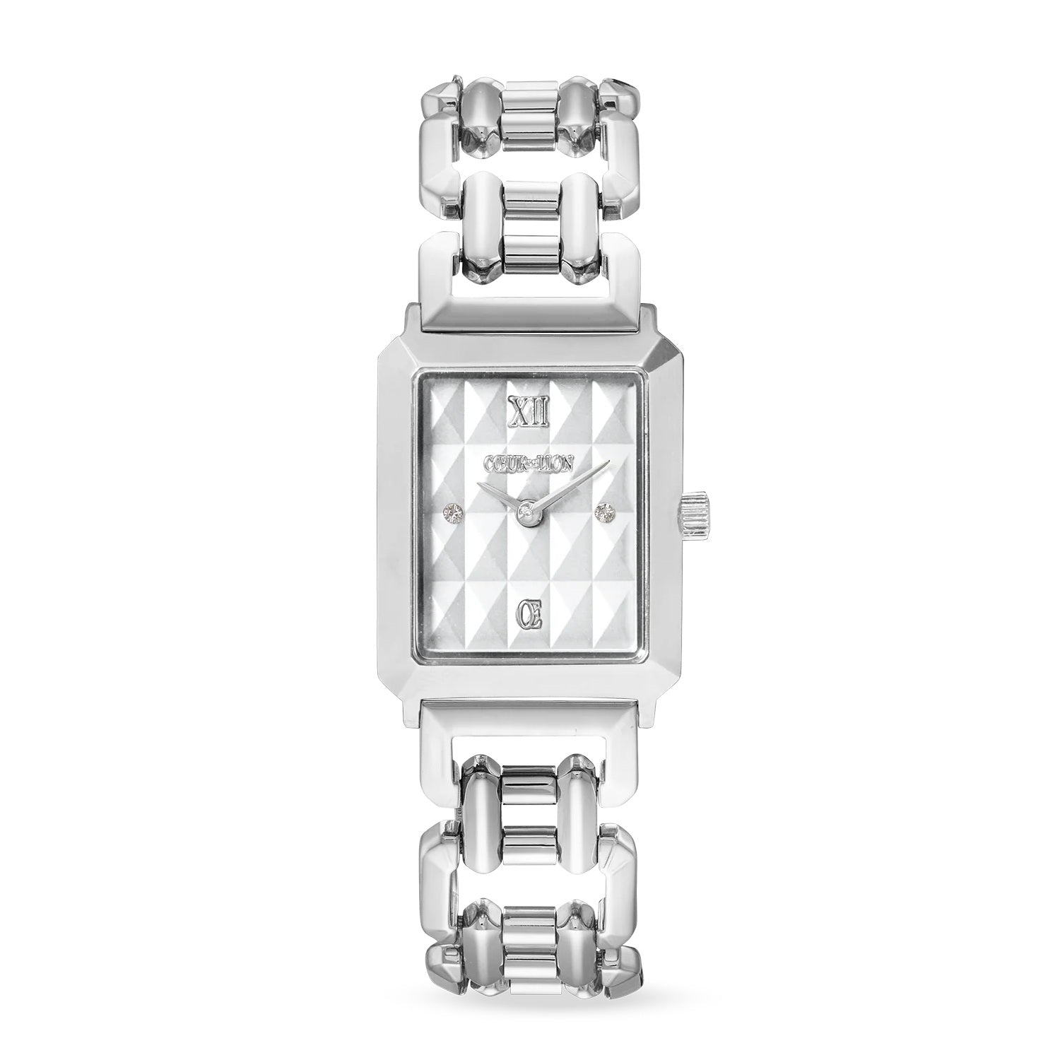 Coeur De Lion Iconic Spikes Silver Statement Watch