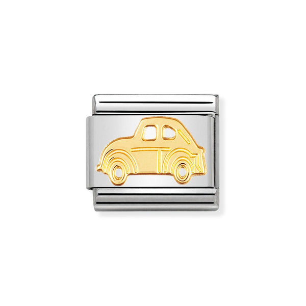 Nomination Classic Link Car Charm in Gold