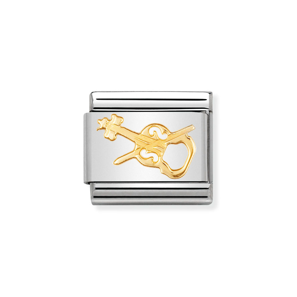 
Nomination Classic Link Violin Charm in Gold
