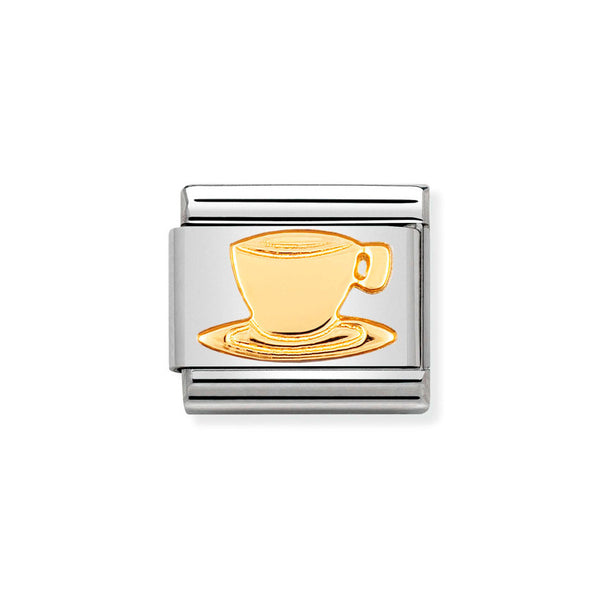 Nomination Classic Link Cup Charm in Gold