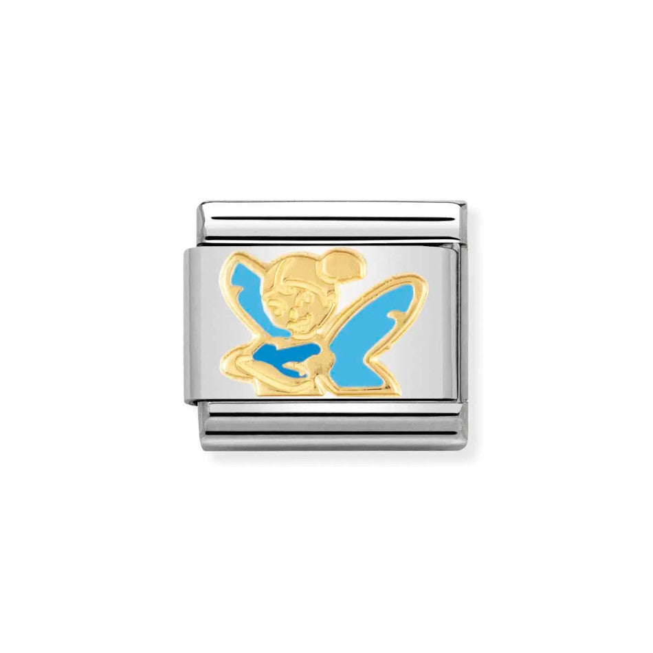 Nomination Classic Link Tinkerbell Charm in Gold