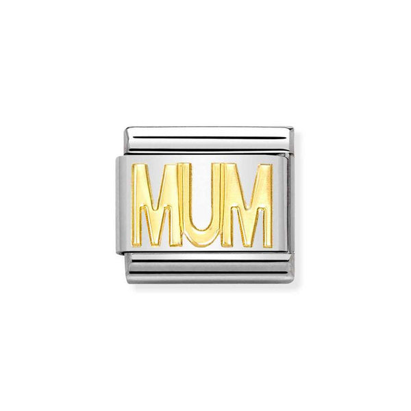 Nomination Classic Link Mum Charm in Gold