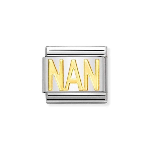 Nomination Classic Link Nan Charm in Gold