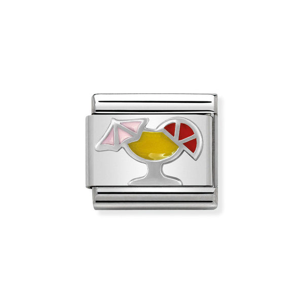 Nomination Classic Link Cocktail Charm in Silver