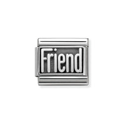 Nomination Classic Link Friend Charm in Silver
