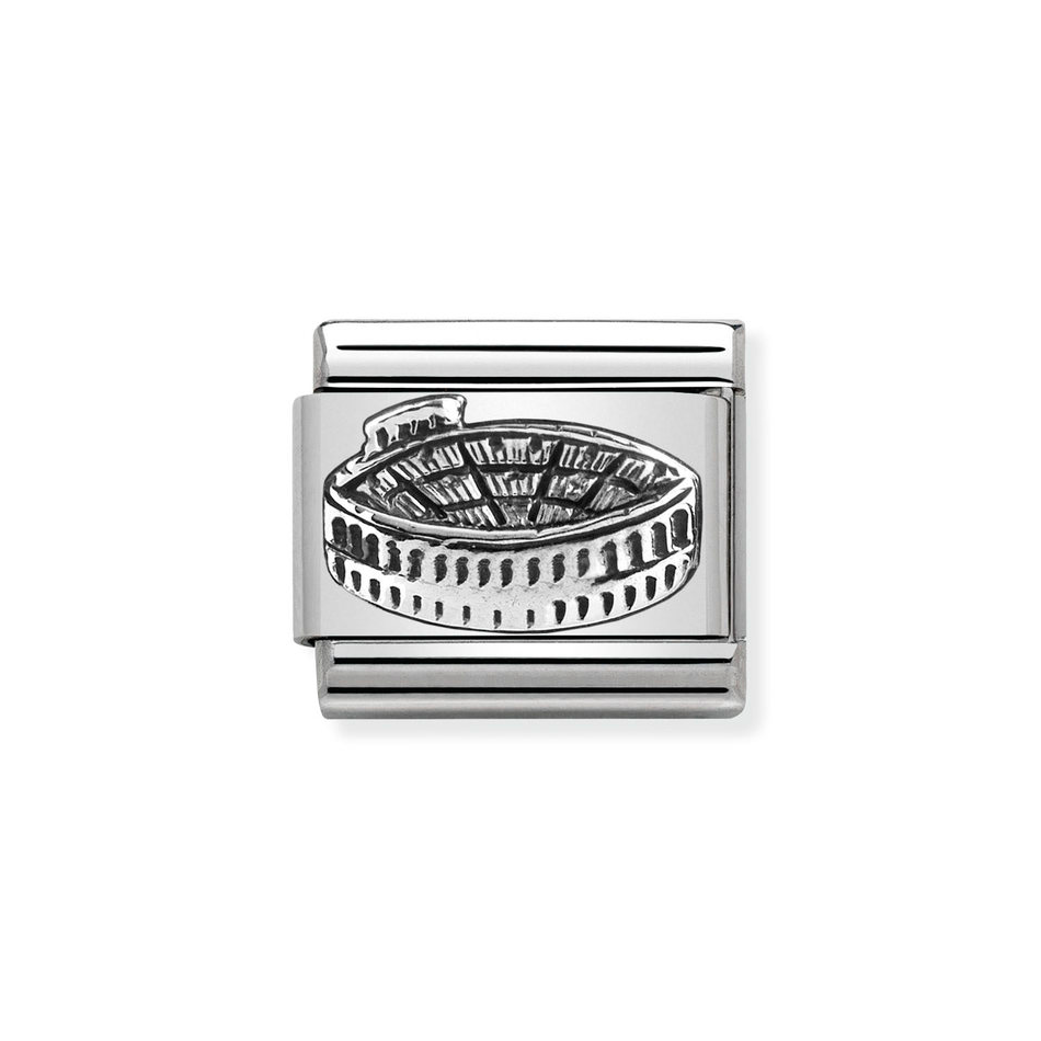 Nomination Classic Link Verona Amphitheatre Charm in Silver