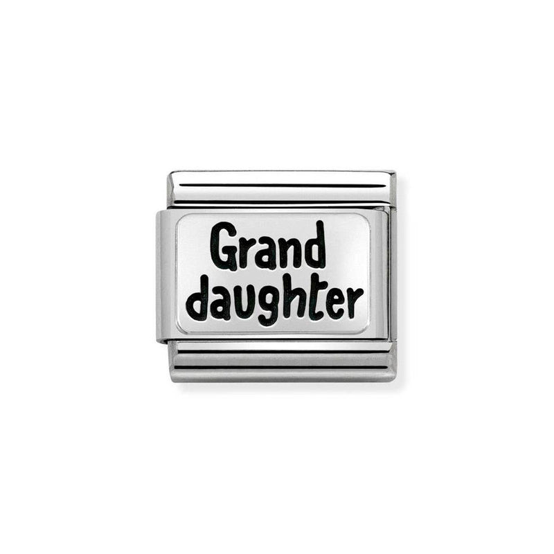 Nomination Classic Link Grand Daughter Charm in Silver