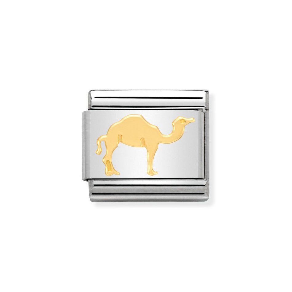 Nomination Classic Link Camel Charm in Gold