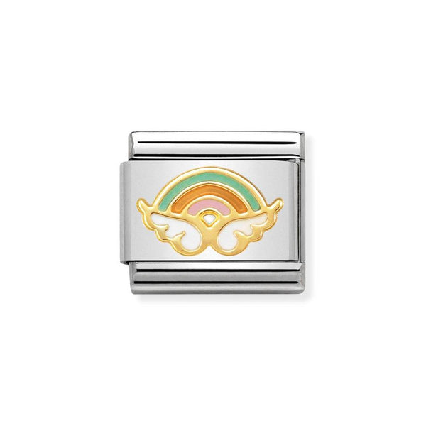Nomination Classic Link Angel of Happy Endings Charm in Gold