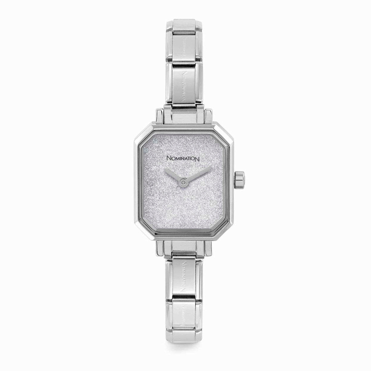 Nomination Paris Watch Silver Glitter in Steel