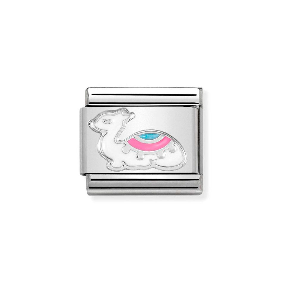 Nomination Classic Link Llama Charm in Silver