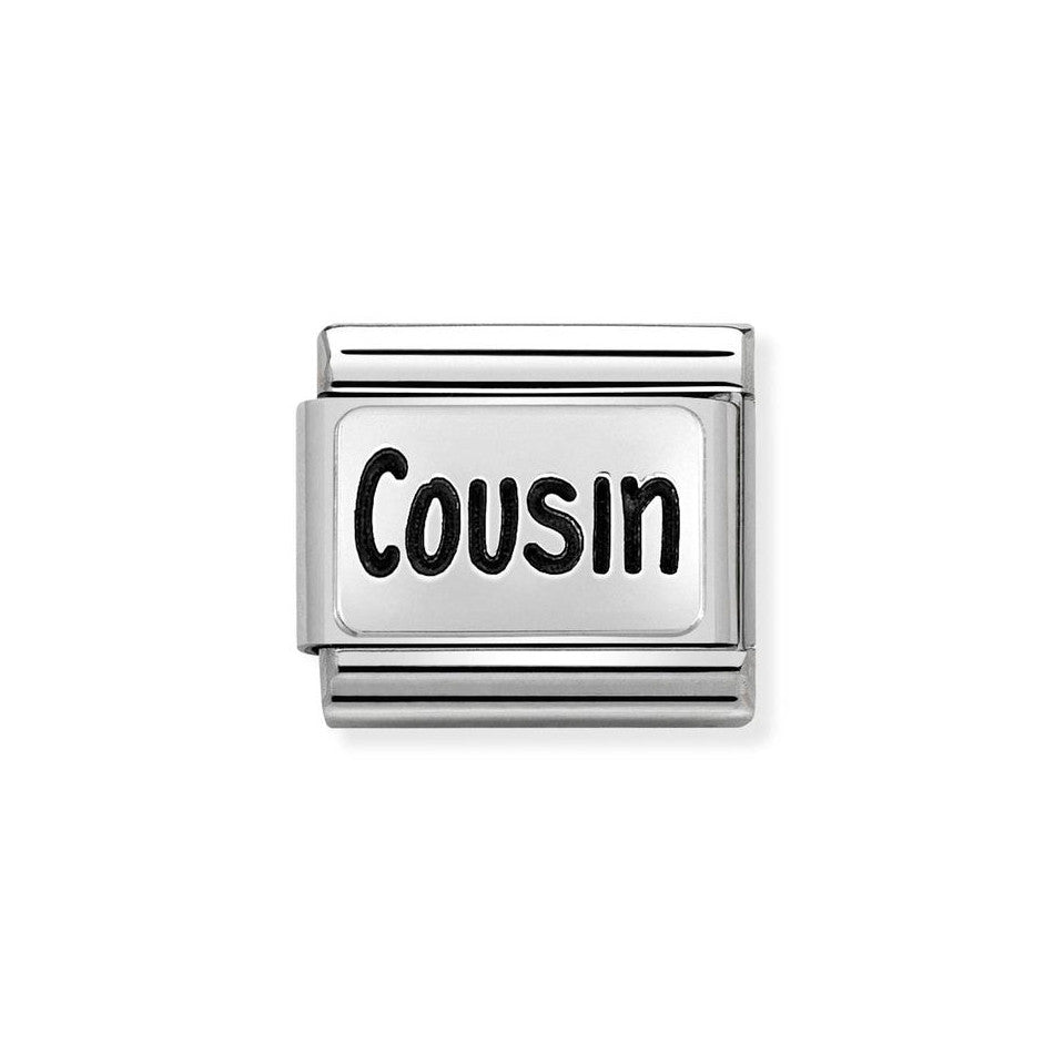 Nomination Classic Link Cousin Charm in Silver