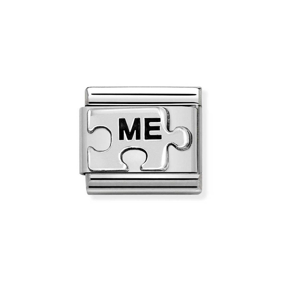 Nomination Classic Link Me Puzzle Charm in Silver