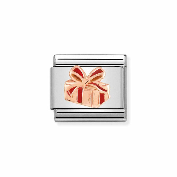 Nomination Classic Link Gift Charm in Rose Gold