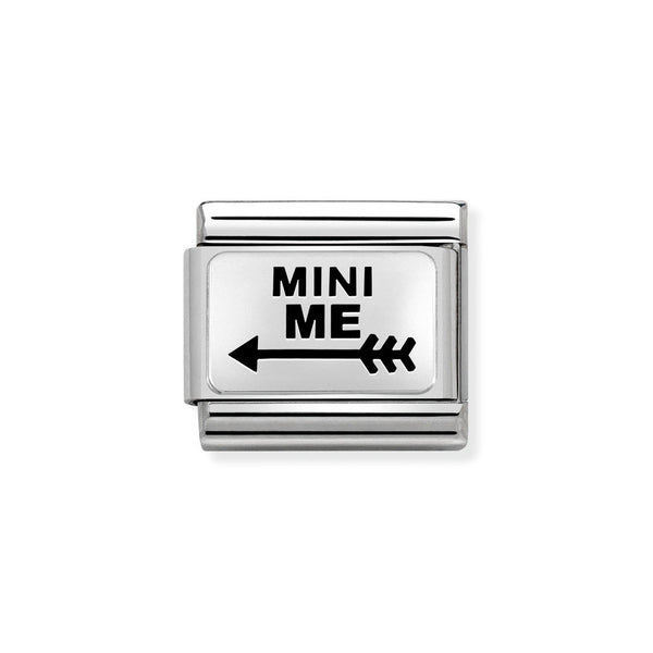 Nomination Classic Link Mini Me with Arrow Charm in Silver