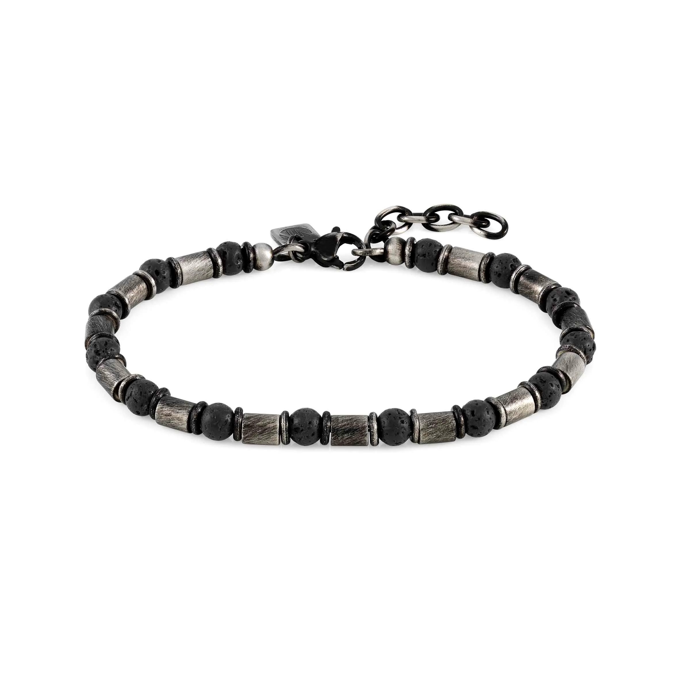 Nomination Instinct Bracelet Vintage Effect PVD Finish Black
