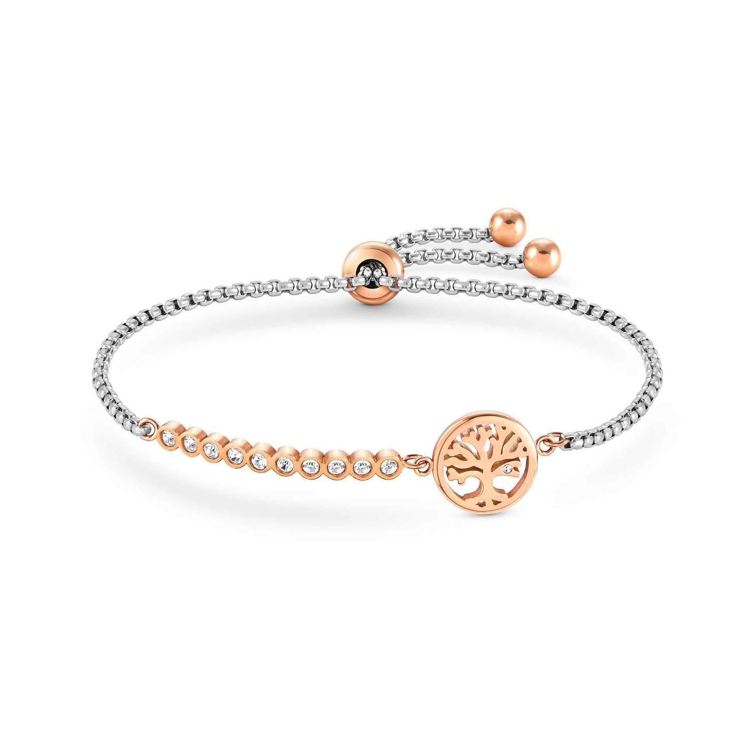 Nomination Milleluci New Edition Rose Tree of Life Bracelet