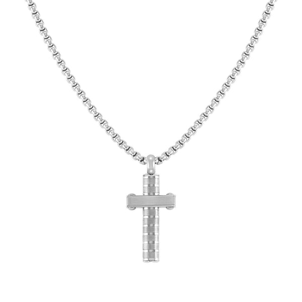 Nomination Strong Diamond Cross Pendant Necklace
