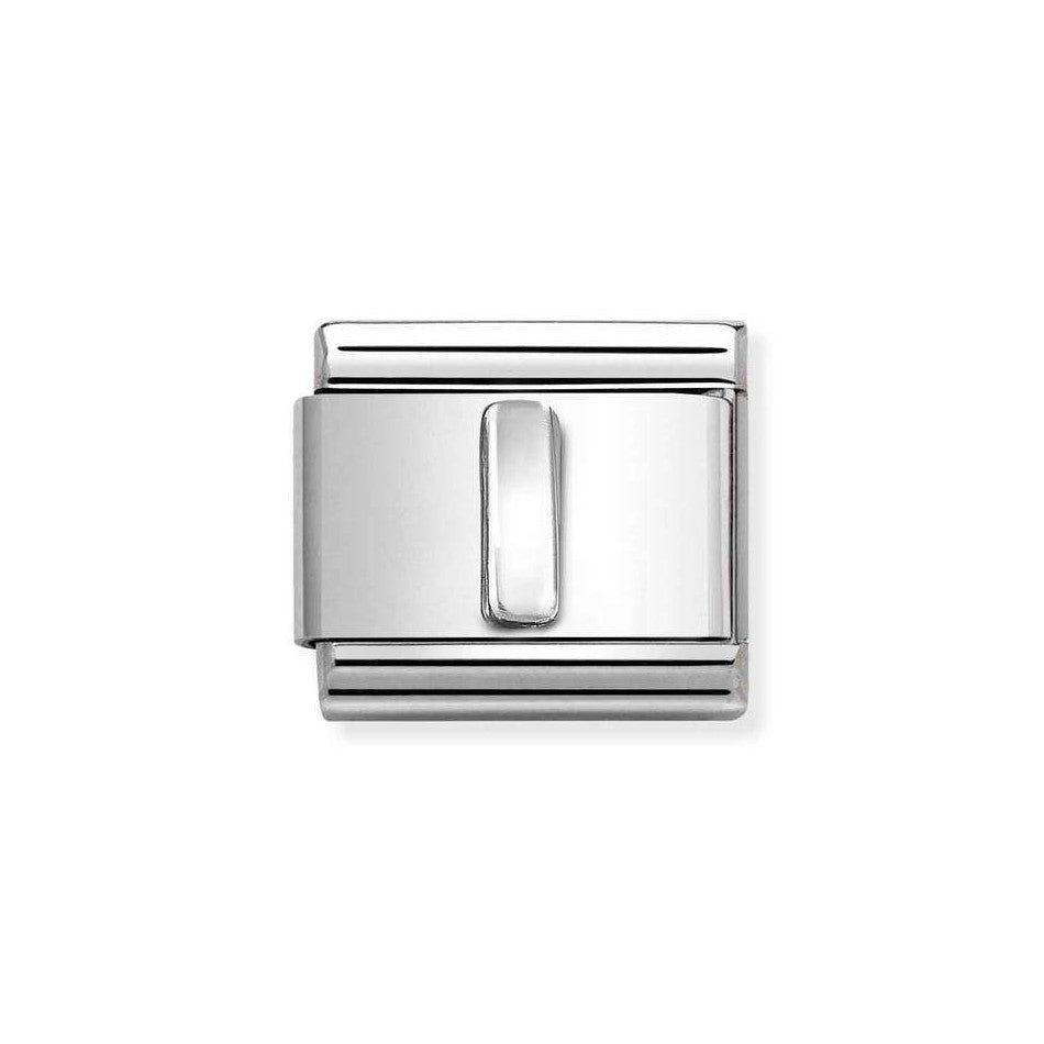 Nomination Classic Link Letter I Charm in Silver