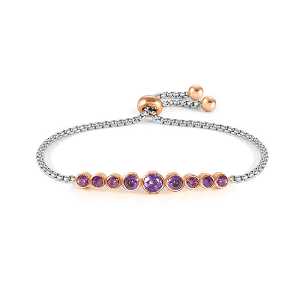 Nomination Milleluci Colour Edition Bracelet Violet Crystal