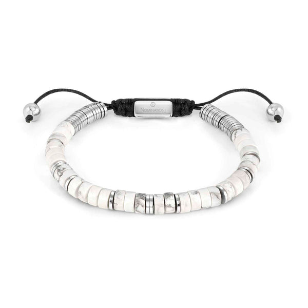 Nomination Instinct Style Bracelet White Turquoise