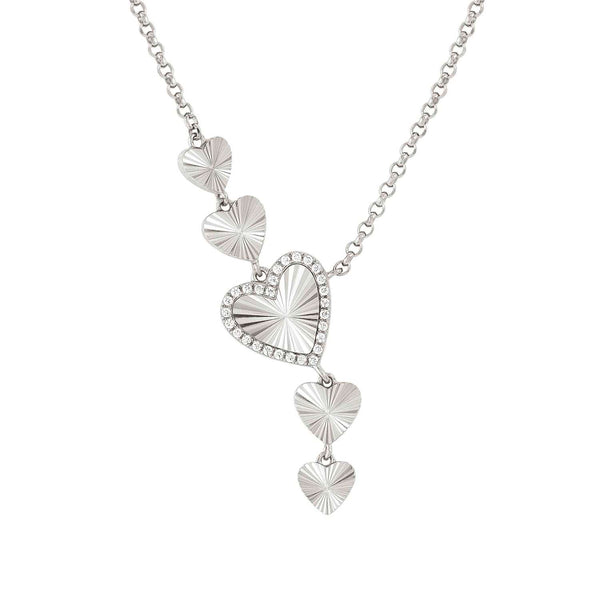 Nomination Truejoy Hearts Hecklace with CZ