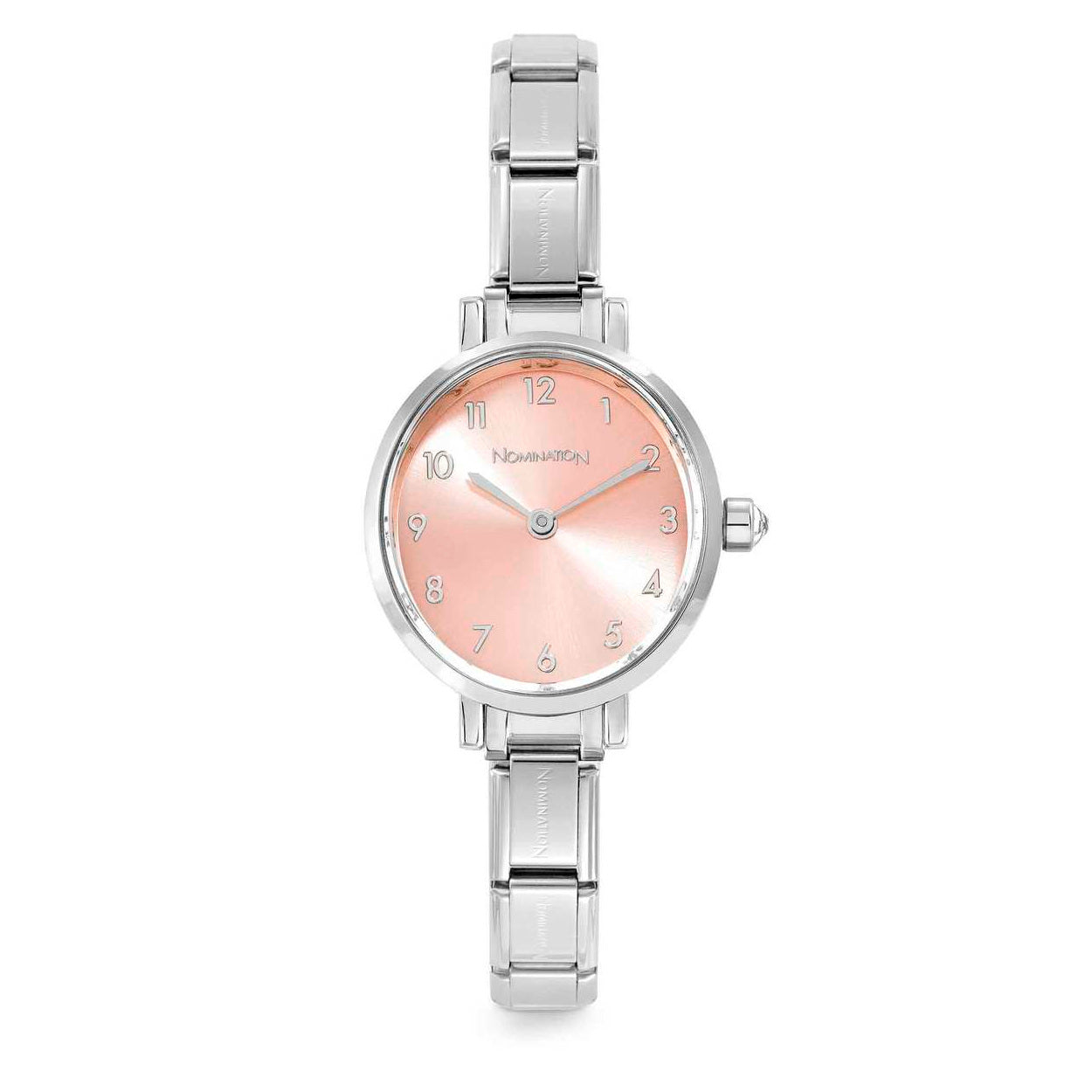 Nomination Paris Oval Watch Pink in Steel