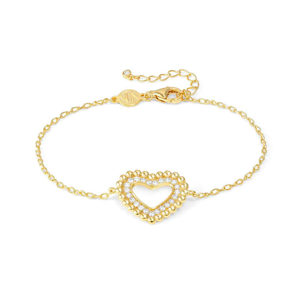 Nomination Lovecloud Heart Bracelet with CZ