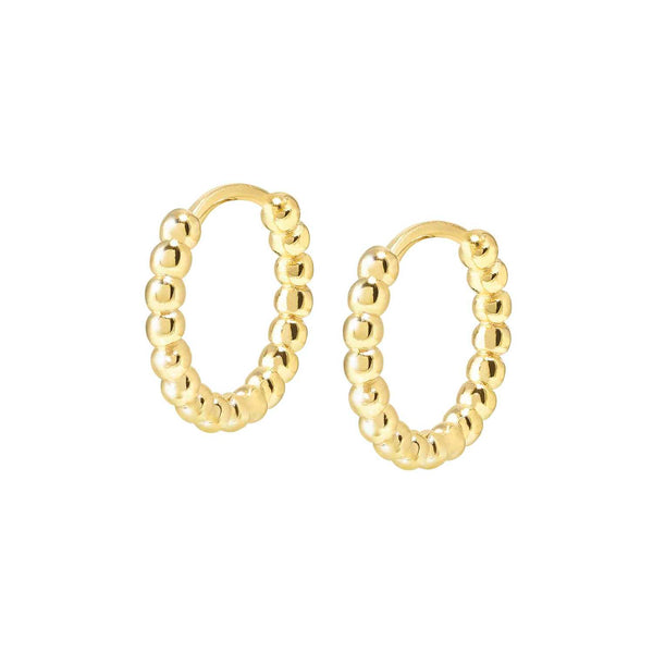 Nomination Lovecloud Gold Hoop Earrings