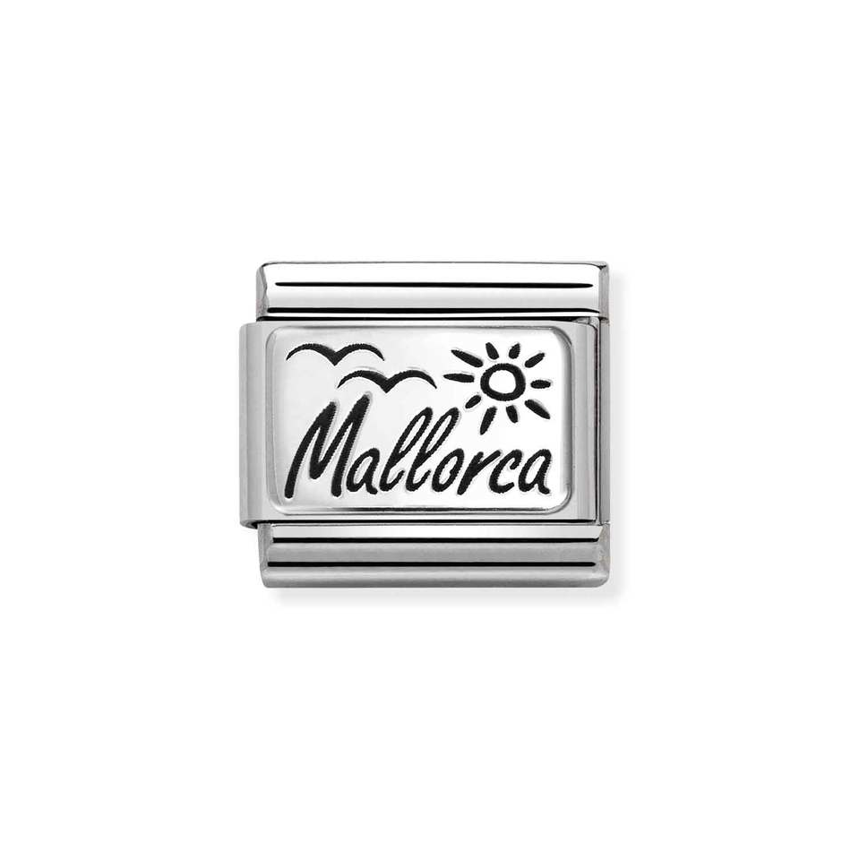 Nomination Classic Link Mallorca Charm in Silver