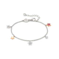 Nomination Lucentissima Star Bracelet in Silver with CZ