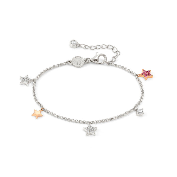Nomination Lucentissima Star Bracelet in Silver with CZ