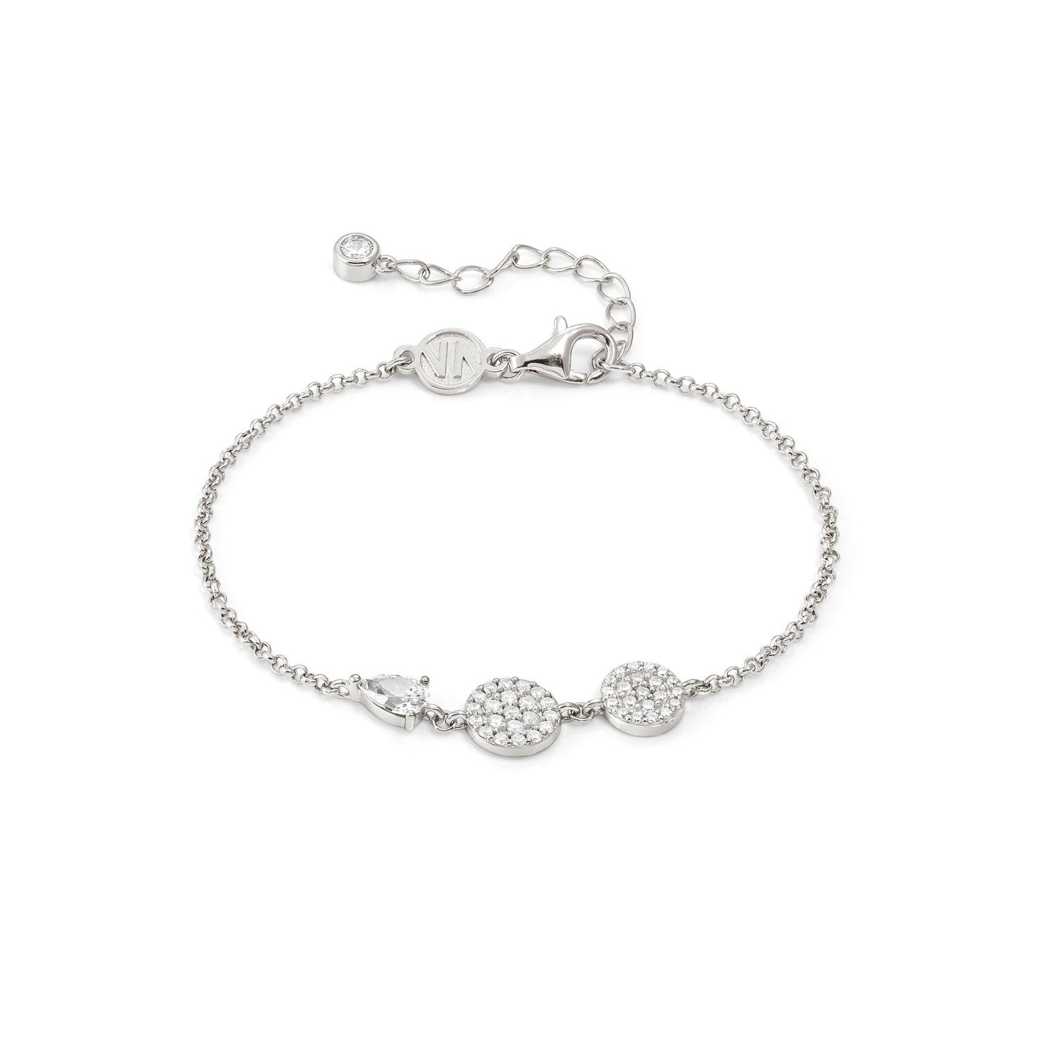 Nomination Lucentissima Roiund Bracelet in Silver with CZ