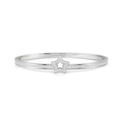 Nomination Pretty Bangles Silver Star with CZ