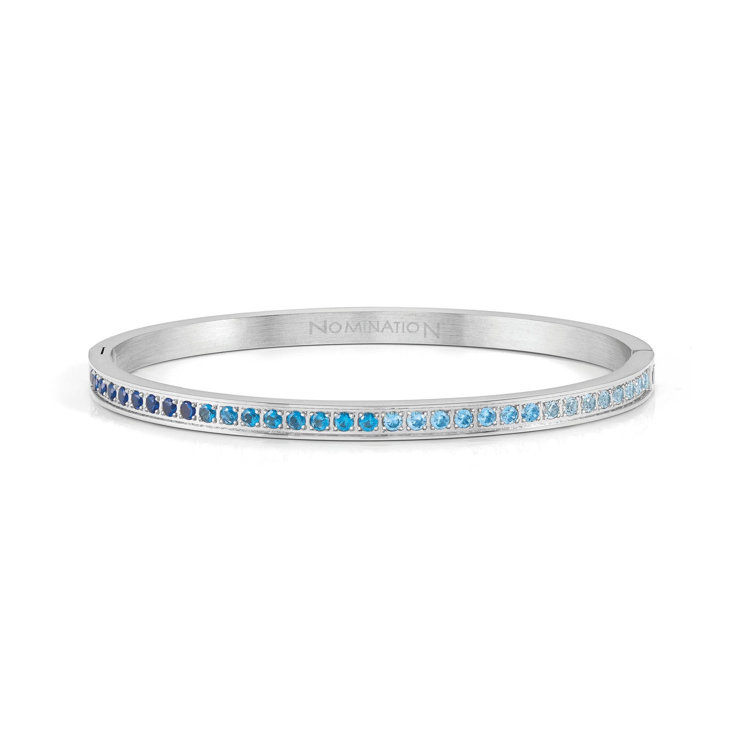 Nomination Pretty Bangles Silver with Blue CZ